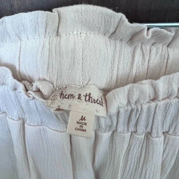 Hem & Thread Cream Skirt with Black Trim - Picture 3 of 4